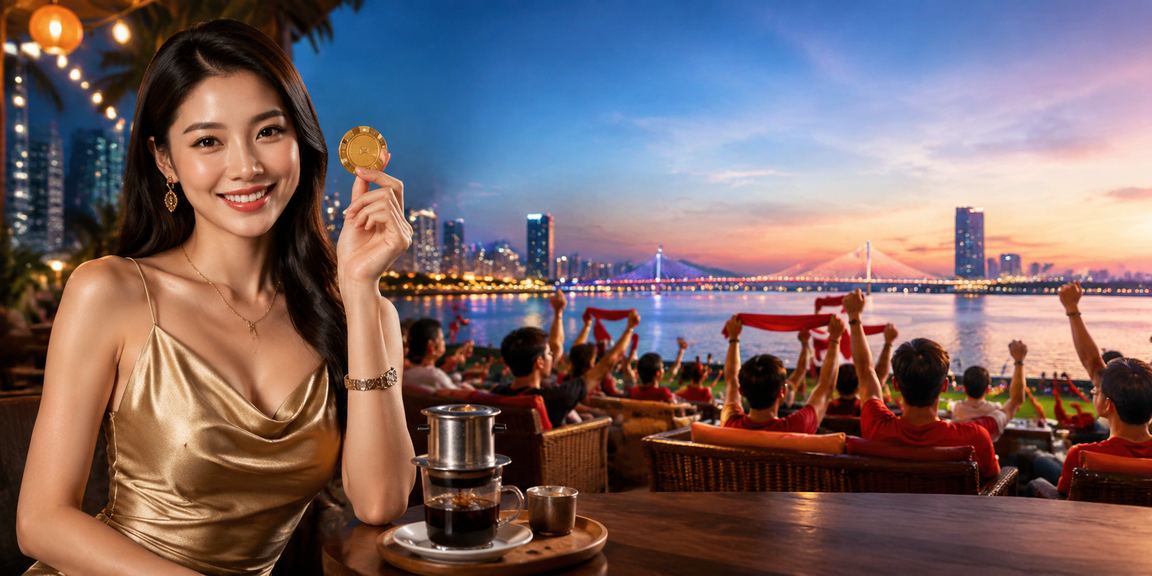 Quán cà phê Đà Nẵng minh họa người dùng kiểm tra tài khoản và hỗ trợ