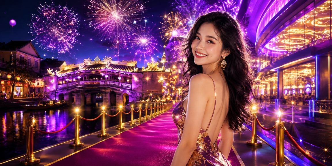 Chợ đêm Hội An với trò slot gợi ý kiểm tra thanh toán trước khi chơi